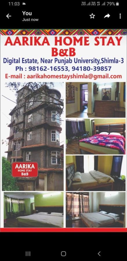 Aarika Homestay Šimla Exteriér fotografie